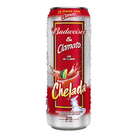 Budweiser Chelada with Clamato