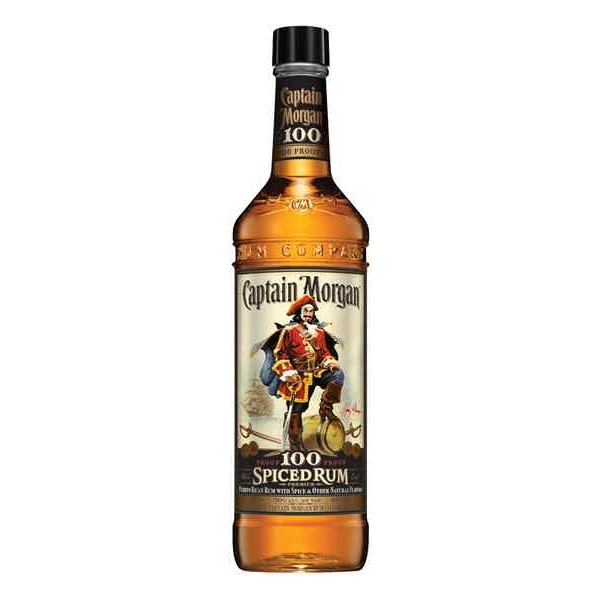 Captain Morgan Black Cast 100 Proof Spiced Rum