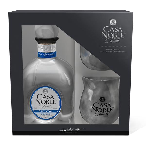 Casa Noble Crystal Tequila W Margarita Glass