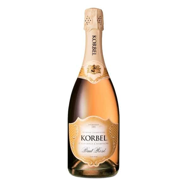 Korbel Brut Rose California Champagne