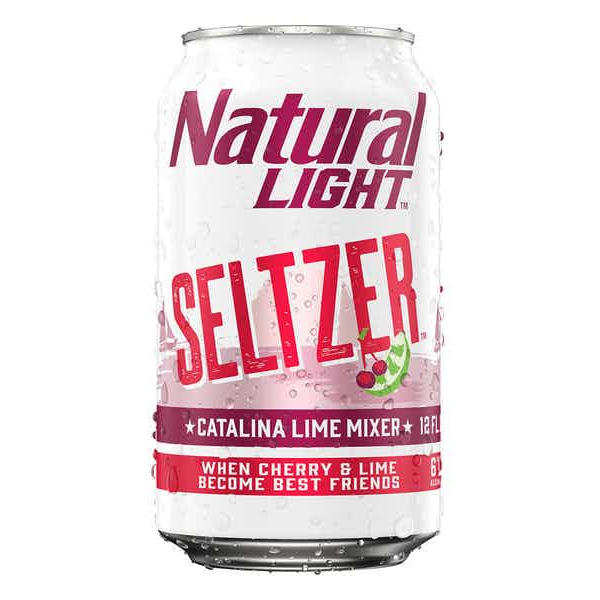 Natural Light Seltzer Catalina Lime Mixer