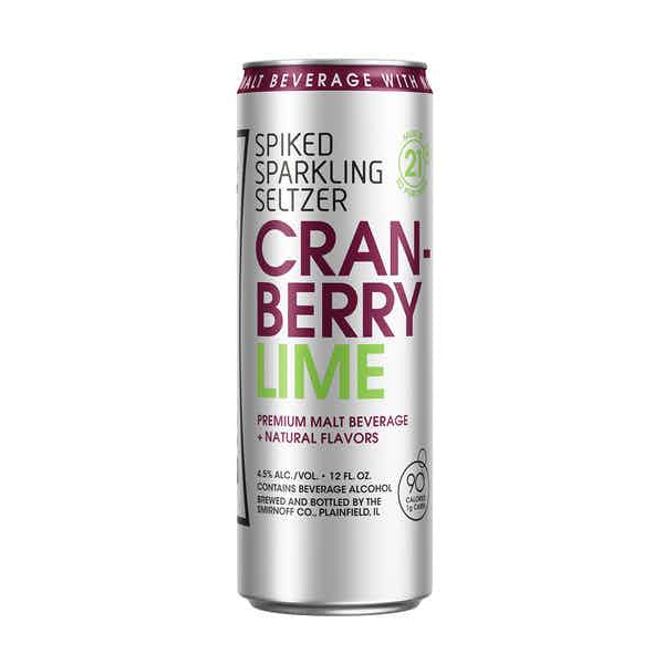 Smirnoff Seltzer Cranberry Lime