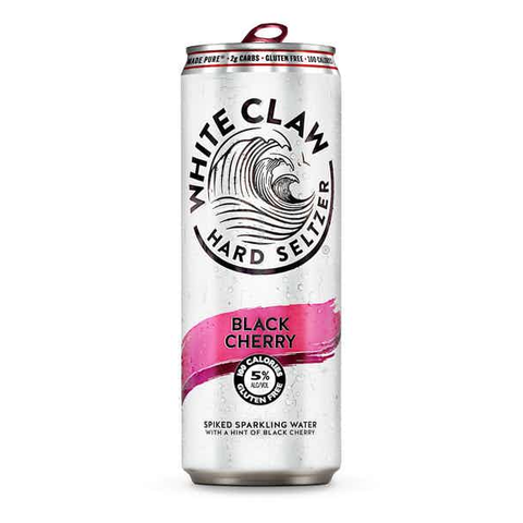 White Claw Black Cherry Hard Seltzer