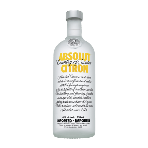 Absolut Citron Vodka